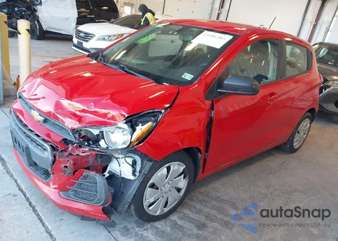 2018 Chevrolet Spark Ls Cvt из США, поврежденный, VIN KL8CB6SA8JC432120